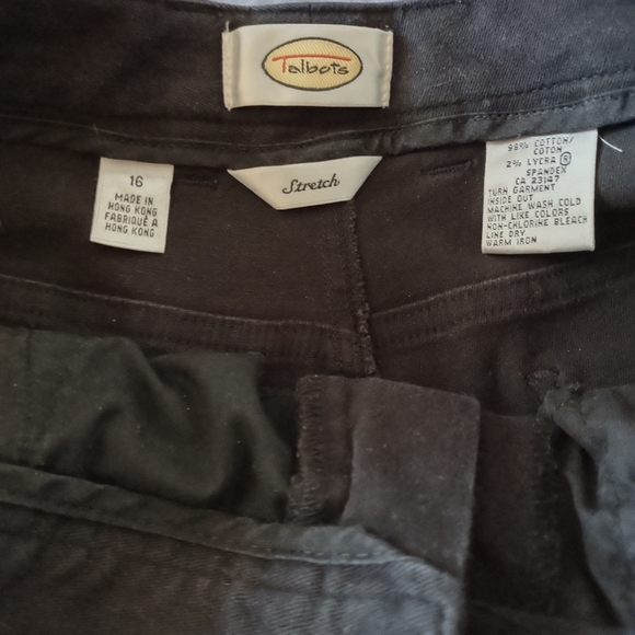 Talbot's Relaxed Chinos Women's Size 16 - Picture 6 of 8